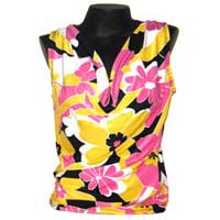 Manufacturers Exporters and Wholesale Suppliers of Floral Printed Top Chennai Tamil Nadu